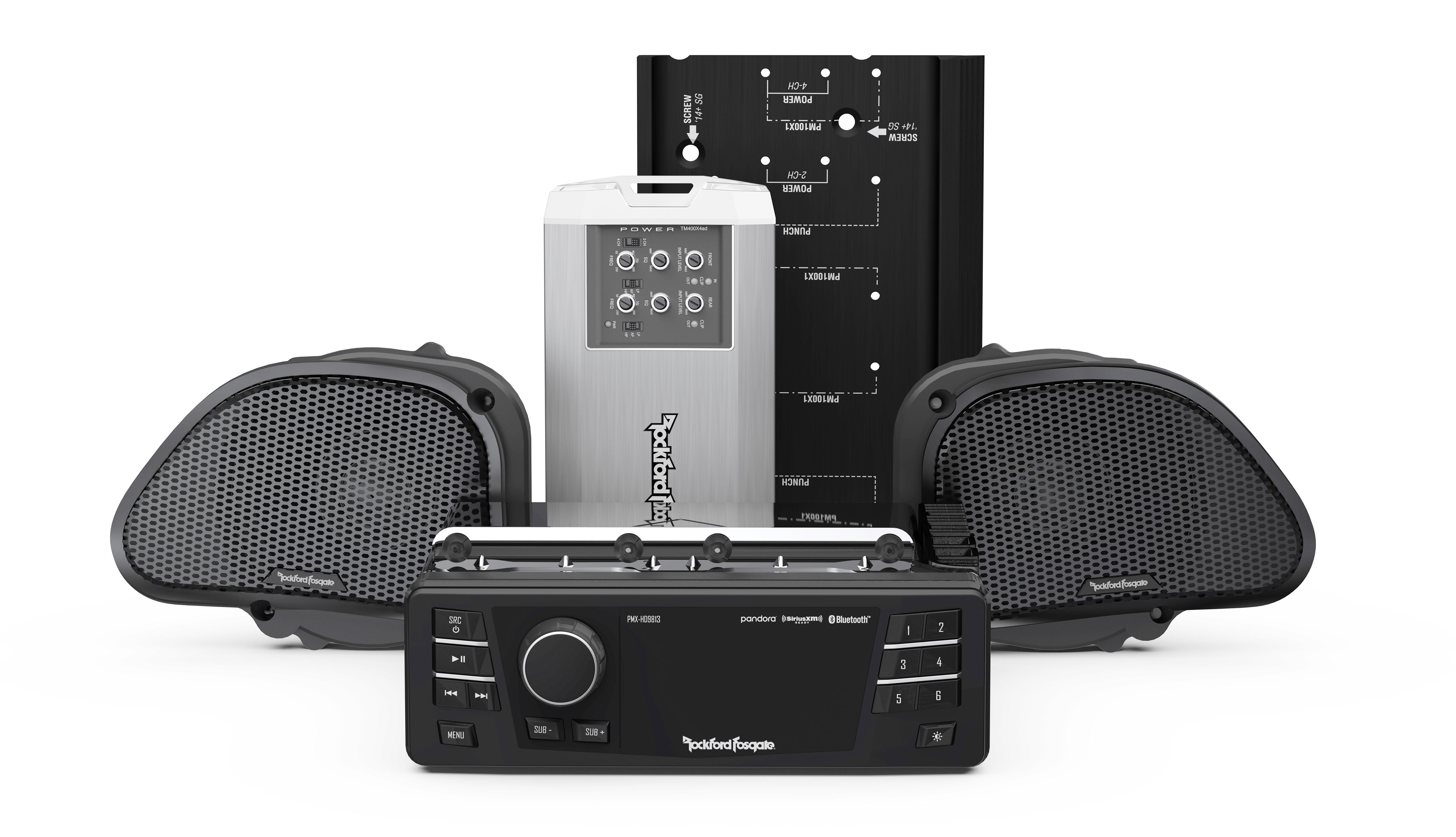 Rockford Fosgate HD9813RG-STAGE2