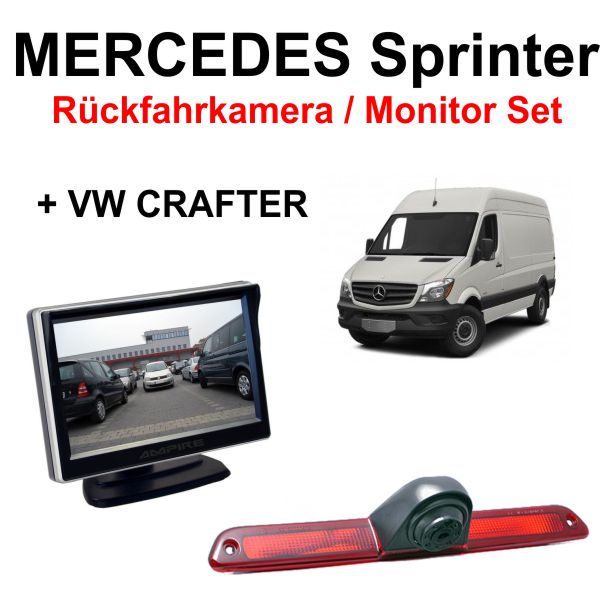 Rückfahrkamera Set Mercedes VW