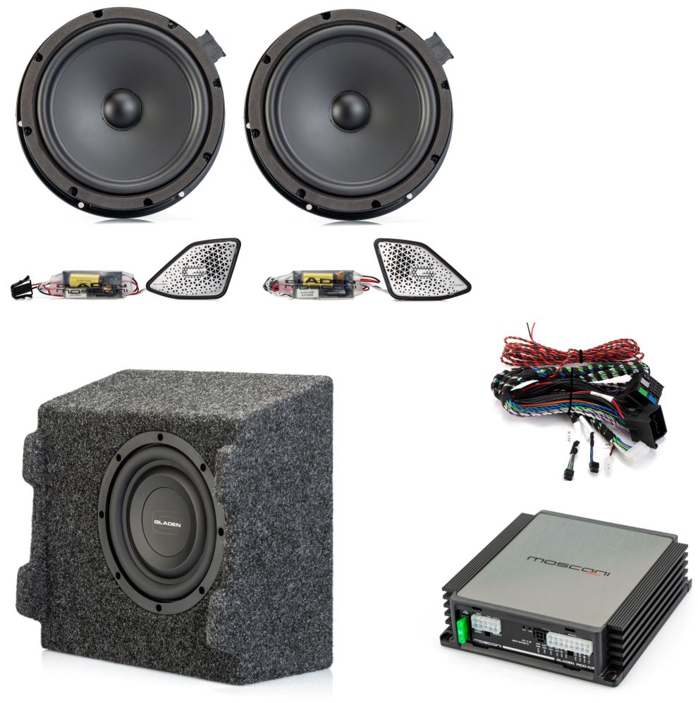 VW T6 Lautsprecher Sound-System Gladen SU-VW-T6-SUB