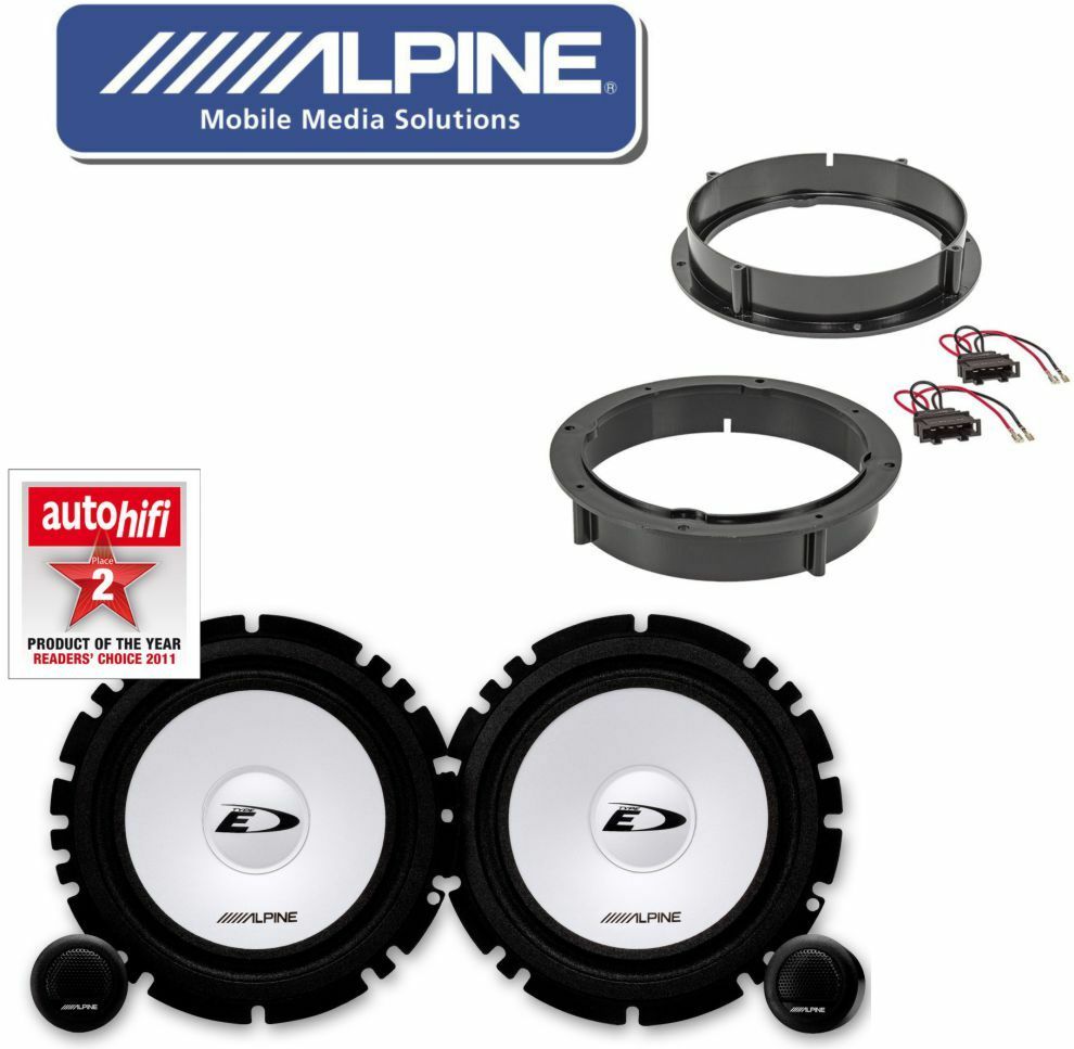 Alpine Lautsprecher Set für VW Golf 4