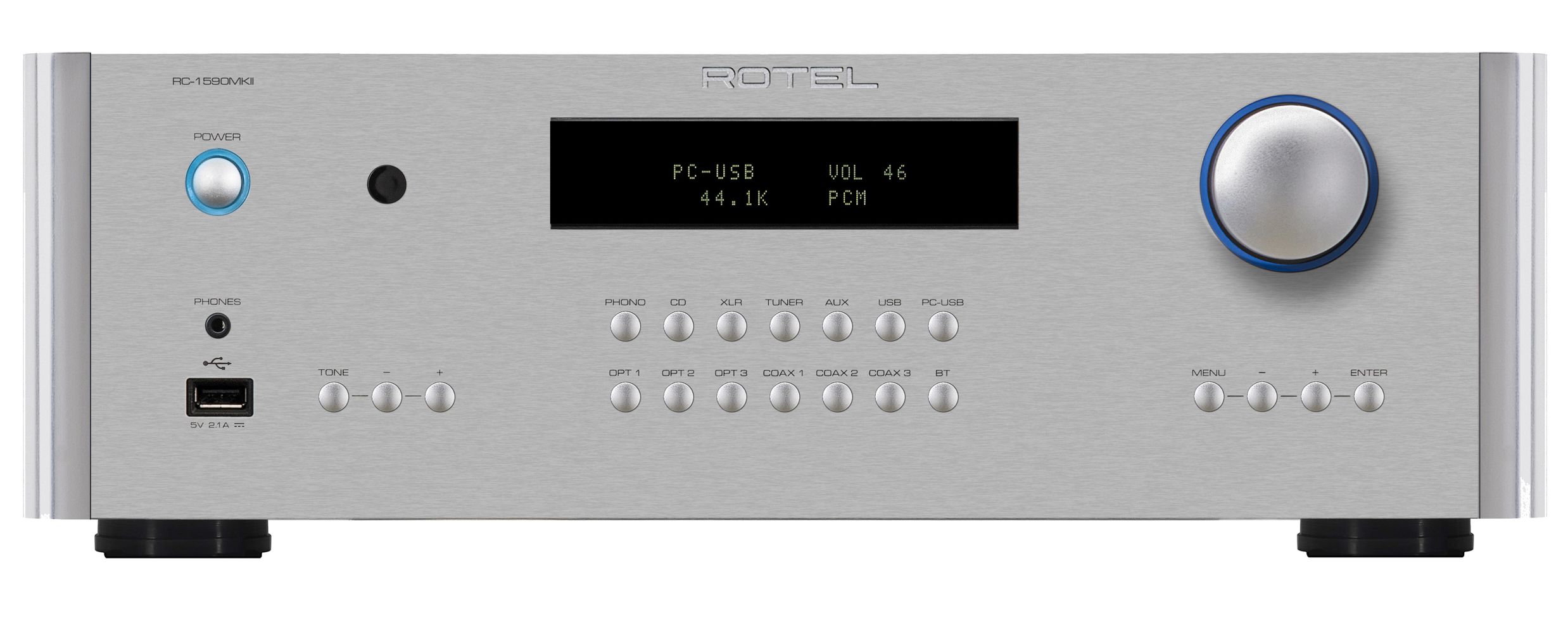 Rotel RC1590MK2 silber