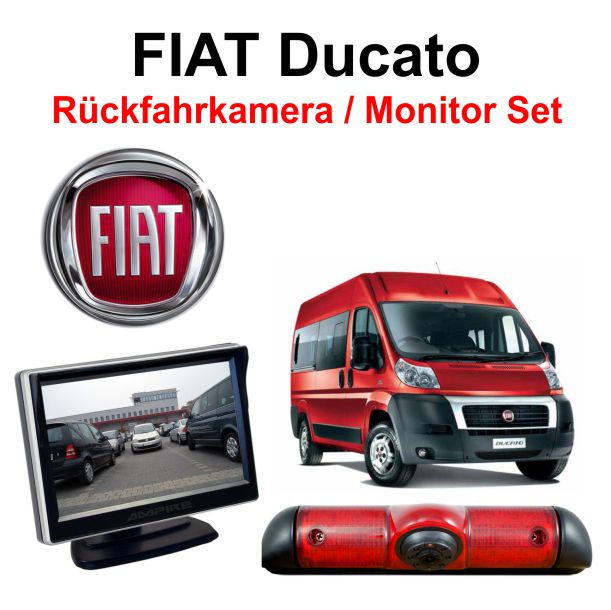 Ampire Rückfahrkamera Set Fiat Ducato