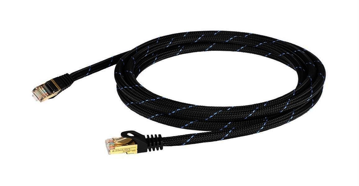 Black Connect Netzwerkkabel 1m