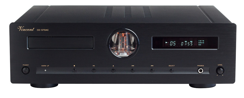 Vincent CD-S7DAC Schwarz / B-Stock