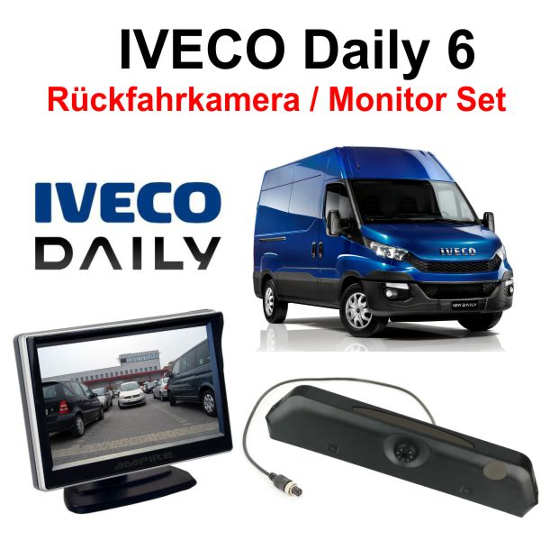 Ampire Rückfahrkamera Set Iveco Daily 6